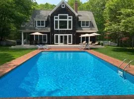 4 bedroom East Hampton home with large heated pool