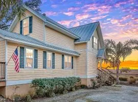 Inviting waterfront cottage w separate garage apartment and stunning marsh view