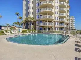 Oceanfront 5th-floor condo with balcony, gorgeous views & pool access