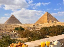 Soul Scarab Pyramids View, hotel v Káhire