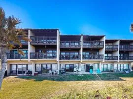 Oceanfront condo with resort amenities, beach access and pool