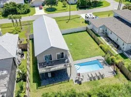 Walk to Beach with Private Pool, Balconies & Huge Lawn | Blocks to Dining