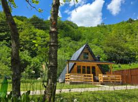 Riverside A-Frame Escape, Zelt-Lodge in Sarajevo