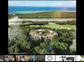 Chacalal में, होटल Luxury apartment inside the PGA Country club TULUM
