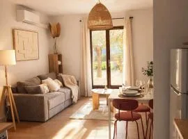 Appartement 4 personnes 5 minutes a pieds du centre ville parking gratuit jardin 85m2