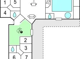 Nice Home In Idestrup With Sauna