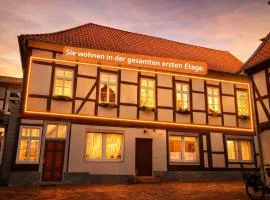 Gästeliebling, Apartment Piepmäker mit Parkplatz und Kamin, Bahnhof fußläufig