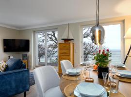 Sassnitz -Terrasse mit Meerblick, Sauna, Fitness - FeWo Seeadler, hotel en Sassnitz