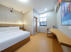 Viesnīca 微果酒店VimgoHotel &Scaron;anhajā, netālu no vietas &Scaron;anhajas Pudunas Starptautiskā lidosta