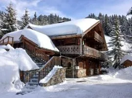 Appartement dans chalet aux saisies-100m des pistes-cœur station 13 pers