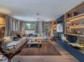 Megève : Appartement de luxe 115m², 6 pers, accès pistes, Wifi - FR-1-569-203