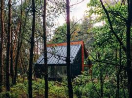 Swobodnia - domek z wanną na skraju lasu, hotel 