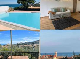 콜리우르에 위치한 호텔 Beau studio avec parking, piscine, balcon vue mer et climatisation a 500 m a pied des plages et du centre