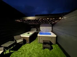 Luxury one bedroom pods with private Jacuzzi and plunge pool