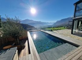 Viesnīca Perle des Alpes 2 appart 1 studio max 7 pers minimum 2 nuits pilsētā Savièse