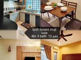 ipoh botani 4br12pax pets friendly muji luxe