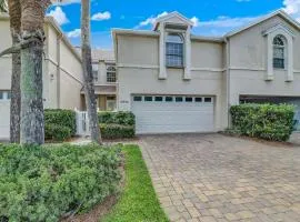 Oceanfront, gated community townhome with private W/D, beach & pool access