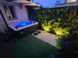 Studio avec Spa Privatif & Terrasse Jungle Dijon Centre