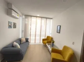 Country Reservado, Apartamento para 5 personas, cerca al mar