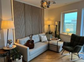 Cozy studio with view on Copenhagen, viešbutis Malmėje