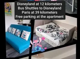 Appartement studio O fil de l'O à 12 kilomètres de Disneyland Paris