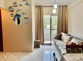 Conforto em família! 450mts da praia Perequê-Açu