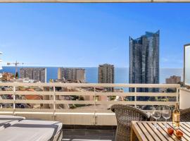 Beausoleil near Monaco - Cosy Studio with Sea view, Hotel in Beausoleil