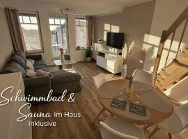 Dat Stürboord - Nordseeblick, Pool & Sauna