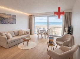 Studio zwembad met frontaal zeezicht, hotel met zwembaden in Oostende