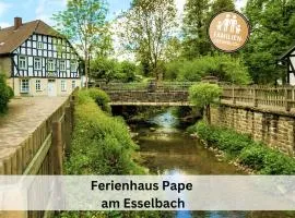 Ferienhaus Pape - 300m2, 17 Betten - mit großem privatem Garten, Pool, Dart, Sauna-, Grill- und Spielbereich - Ideal für Familien