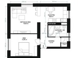 Hríbik v centre mesta