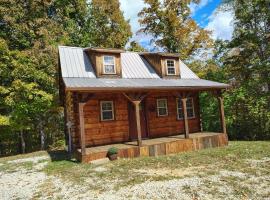 The Hampton - An Amish Built Deluxe Log Cabin, Hotel in Genoa
