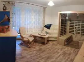 Přízemní útulný apartmán s vlastní saunou