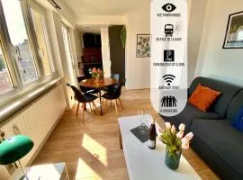 Le Perchoir-WIFI-Face à la Gare-Terrasses-Proche tous commerces