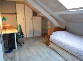 Aéroport à 500 mètres, chambre