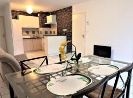 Appartement T3 lumineux, calme, près de la gare – hotel w mieście Marmande