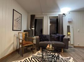 Moderne leilighet med 2 soverom for jobb og ferie, hotel din Raufoss