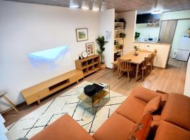 Osaka में 全新房源 一線直達夢洲站 明泰ハウス Mighty Lodge, कैबिन