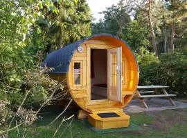 Campingfass im Naturresort Weserinsel