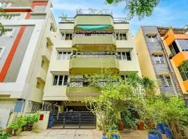 Saffron Breeze Spacious 4-BHK Apartment with Living & Balcony