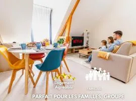 Les bonn'apparts sur seine - La spacieuse - Famillial 6pers - Parking