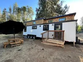 Cozy Modern Tiny Retreat with Yoga Dome, Garden, and Stargazing in Groveland, California