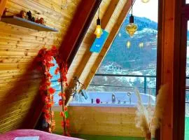 Cottage sunrise merisi