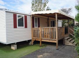 Mobile home 8 personnes, hotel Sérignanban