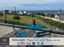 GWEL KAER - Maison tout confort petite vue mer