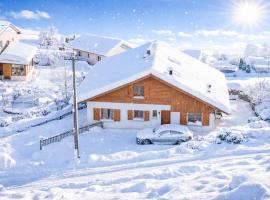 Chalet Le Grizzli-3 chambres- 8 couchages- vue imprenable: Le Tholy şehrinde bir otel