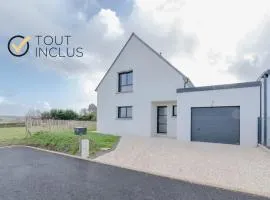 TY NEVEZ - Jolie maison neuve avec petite vue mer