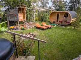 Apartment Wohnung in Niedergurig mit Grill- Sauna und Gart by Interhome, hotel sa Malschwitz