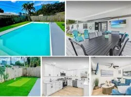 Family Salt Water Heated Pool Mini Golf 10Min To Beach