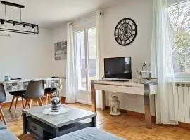 Maison 6 pers, avec jardin, clim et pétanque